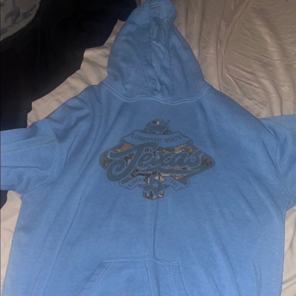 Selling this LONESTAR STATE TEXAS hoodie. SIZE:XL BRAND:POINT SPORTSWEAR.